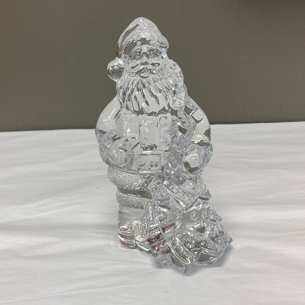 Waterford Crystal Santa with Tree